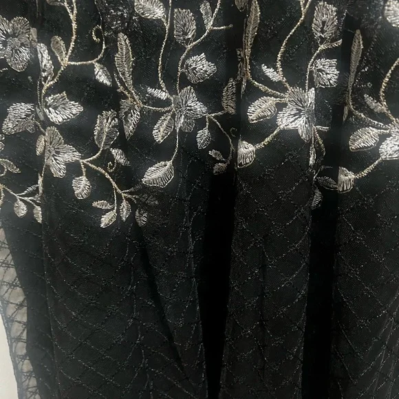 Adrianna Papell Border embroidery midi dress size 12 - Picture 10 of 13